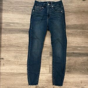 Good American Dark Blue Ankle Jeans